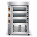 Golden Chef factory sell luxury 1 deck 1 tray small bakery ovens europe style 380V electric pizza small baking oven